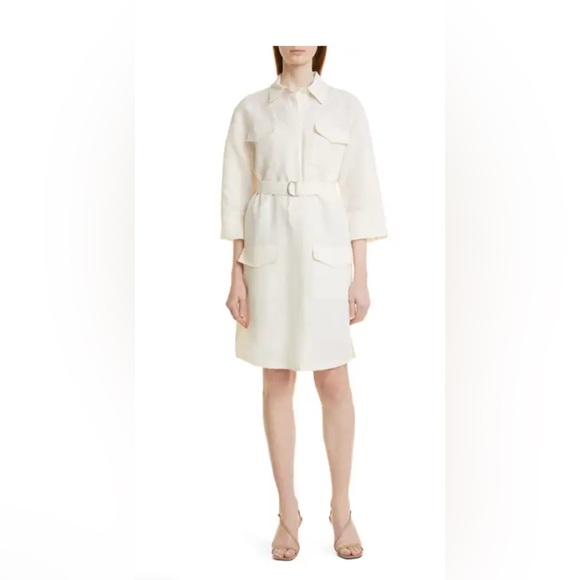 New with tag, Boss Dafaro Linen & Cotton Dress - Picture 1 of 1